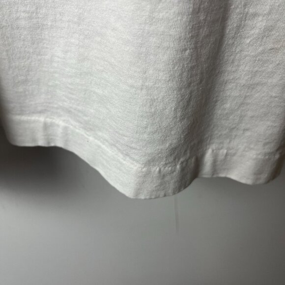 Vintage 90s Bird House Painted T Shirt Adult White XL Extra Large Single Stitch - Picture 13 of 13